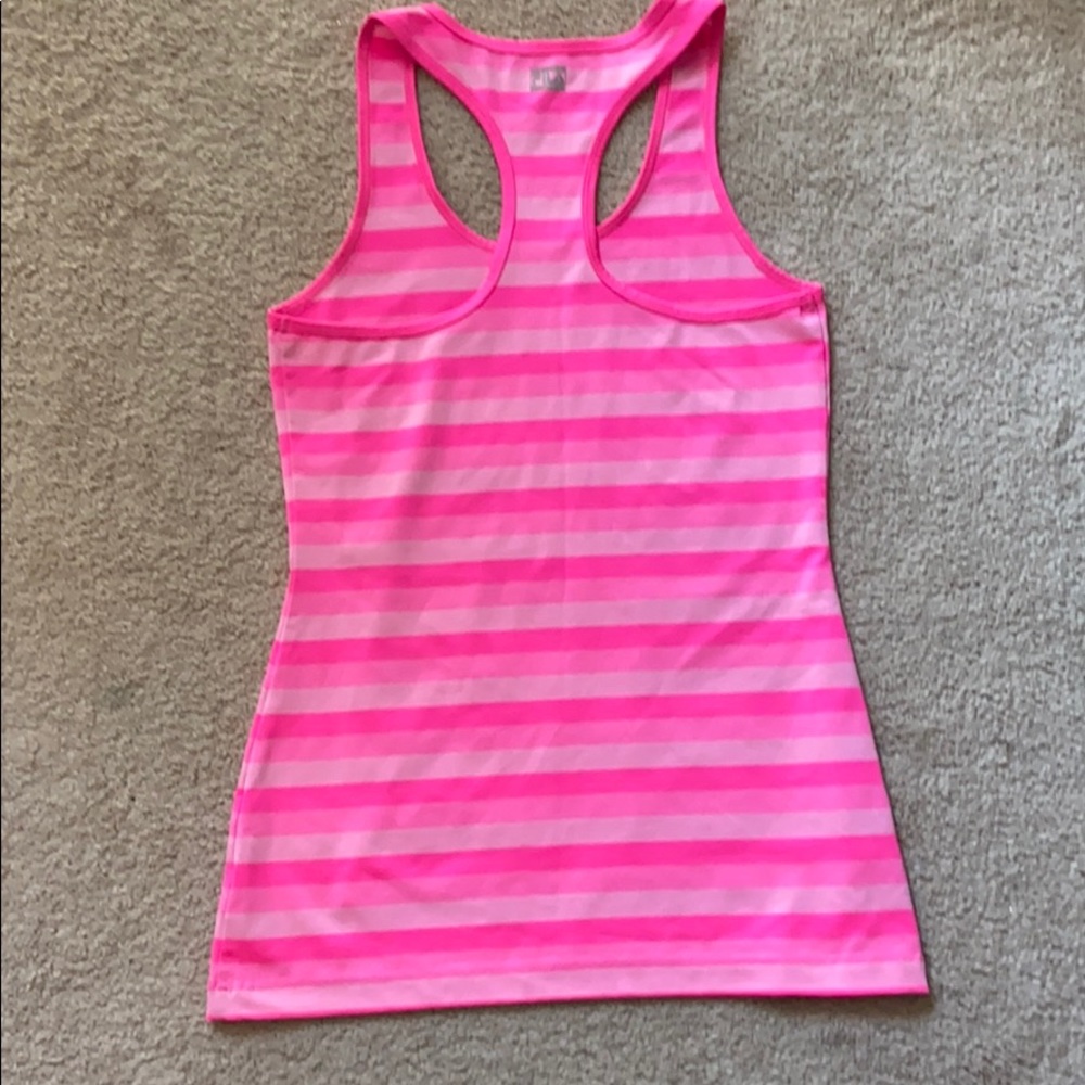Fila Performance Running Neon Pink Racerback Tank - Picture 6 of 7